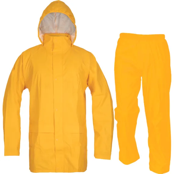 SIRET PU esőöltöny sárga XXXL, Szín: sárga, Méret: 3XL