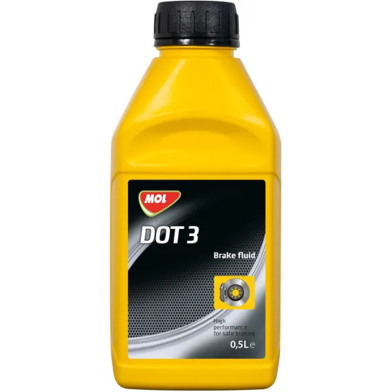 MOL DOT 3 0,5L Szintetikus fékfolyadék