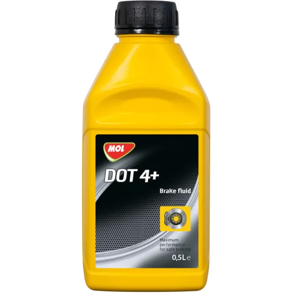 MOL DOT 4+ 0,5L fékfolyadék
