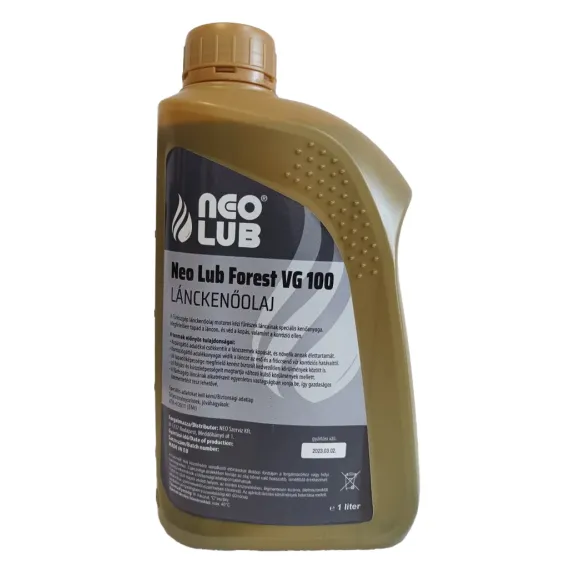 NEO LUB Forest VG 100 Lánckenőolaj 1L