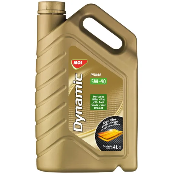 MOL Dynamic Prima 5W-40 4L motorolaj