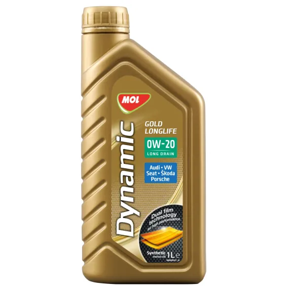 MOL Dynamic Gold Longlife 0W-20 1L motorolaj