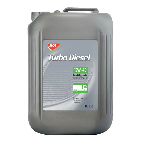 MOL Turbo Diesel 15W-40 10L tehergépkocsi motorolaj