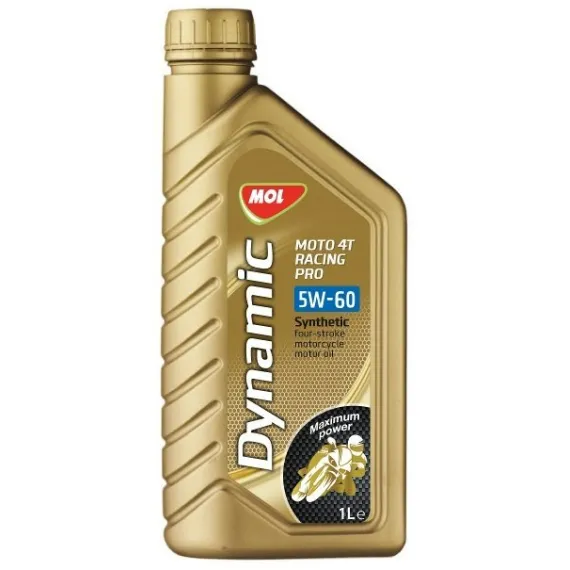 MOL Dynamic Moto 4T Racing Pro 5W-60 1L motorolaj