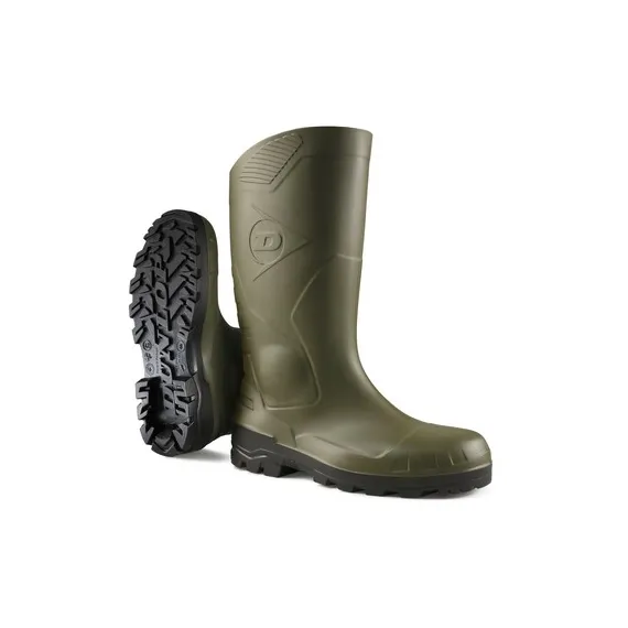DUNLOP DEVON SAFETY S5 ZÖLD PVC CSIZMA 36, Méret: 36