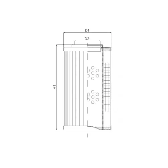 Filtrec D610G10 hidraulika szűrő