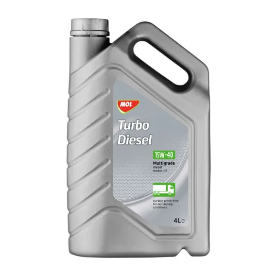 MOL Turbo Diesel 15W-40 4L tehergépkocsi motorolaj