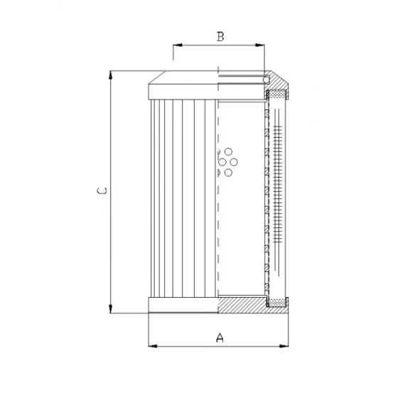 Filtrec DMD149B100B hidraulika szűrő
