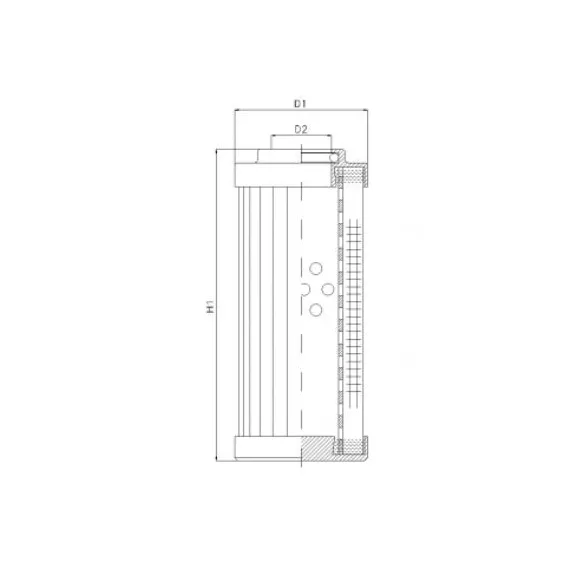 Filtrec DHD990H20B hidraulika szűrő
