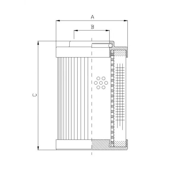 Filtrec DHD110A10B hidraulika szűrő