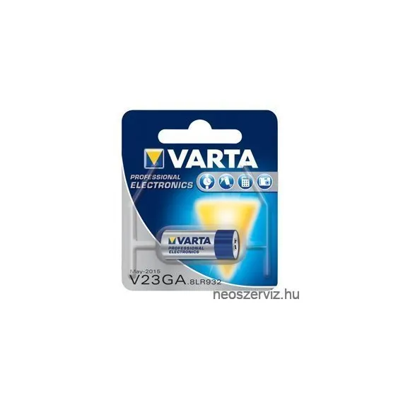 ELEM VARTA V23GA TÁVIRÁNYITÓELEM 12V 23A
