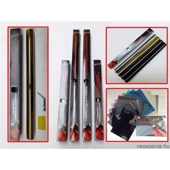 ABLAKFÓLIA 50X300 SILVER/B/LB/DB/SDB/USDB/PIR, KÉK