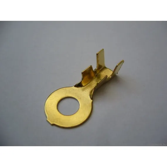 SZEMESSARU, KÁBELVÉG SKN 6-0.6 6mm SÁRGARÉZ 100DB
