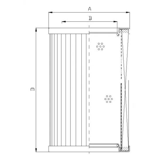 Filtrec R454G03 hidraulika szűrő