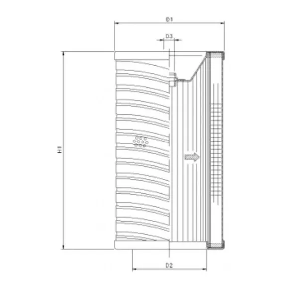 Filtrec R714G06 hidraulika szűrő