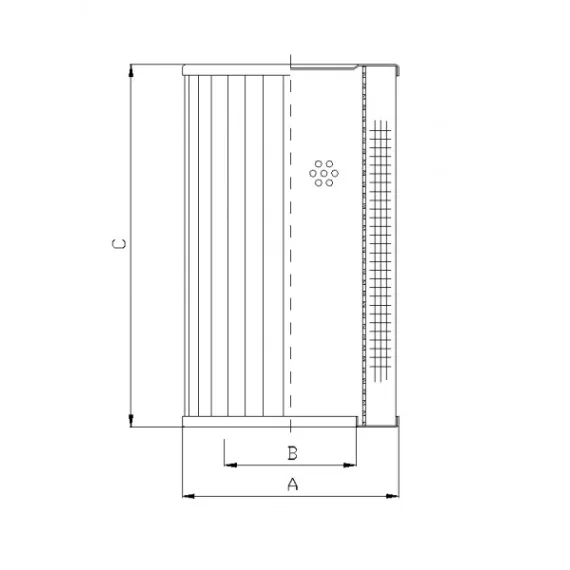 Filtrec RLR320D20B/5 hidraulika szűrő