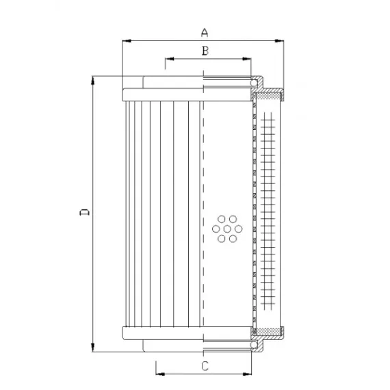 Filtrec R241T60 hidraulika szűrő
