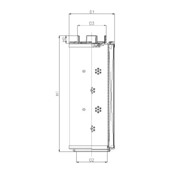 Filtrec RHR1300G03B0/AB1 hidraulika szűrő