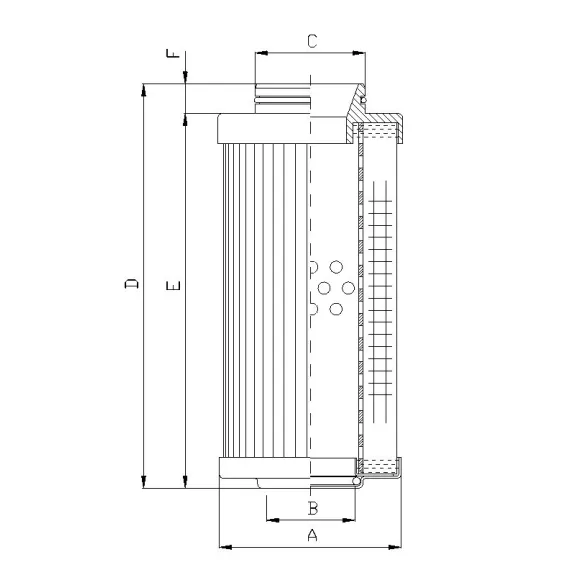 Filtrec R531G06 hidraulika szűrő