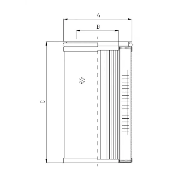 Filtrec R412G03 hidraulika szűrő