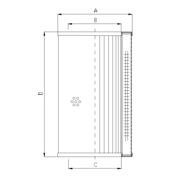Filtrec S520C25 hidraulika szűrő
