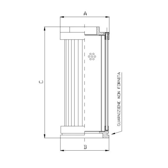 Filtrec S420C25 hidraulika szűrő