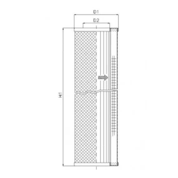 Filtrec S234T250 hidraulika szűrő