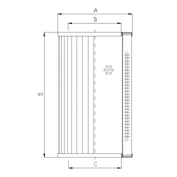 Filtrec S140C25 hidraulika szűrő