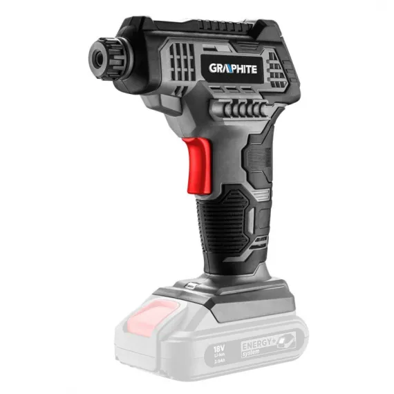 Akkus kompresszor Graphite 58g041 energy+,18v, akku nélkül