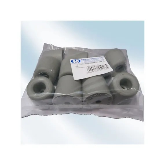 Ajtóütköző szürke 3 cm/10 db