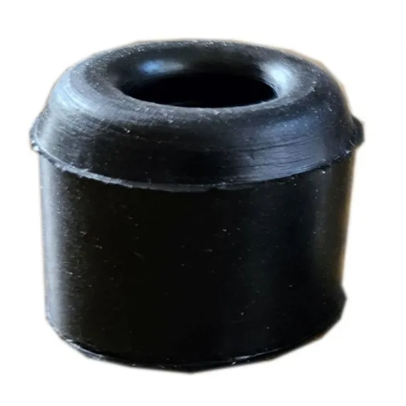 Ajtóütköző gumi 3 cm fekete/10 db