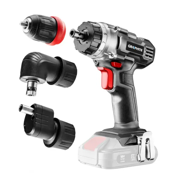 Akkus fúró-csavarozó energy+ 58g022-ad, 18v, akku nélkül