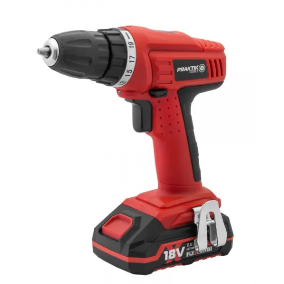 Akkus fúró-csavarozó szett1 Praktik Flexpower system 1,5ah akku+töltő/ ptq091