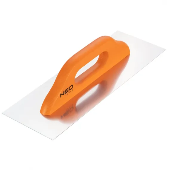 Acélsimító Neo 50-171, rozsdamentes 380x128 mm, fa markolat