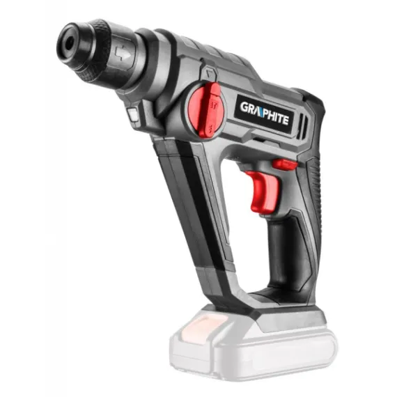 Akkus fúrókalapács Graphite 58g009 energy+ 18v, li-ion/0.8j, akku nélkül