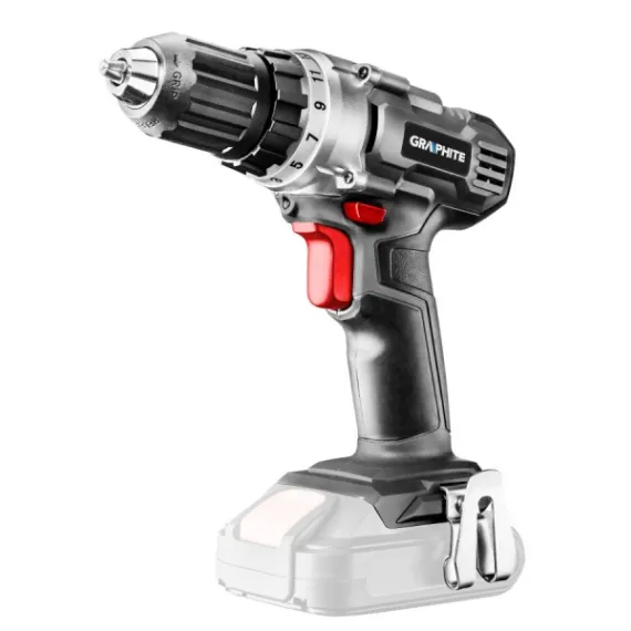 Akkus fúró csavarozó Graphite 58g000 energy+ 18v li-ion, 10 mm, akku nélkül