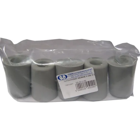 Ajtóütköző szürke 5 cm /5 db
