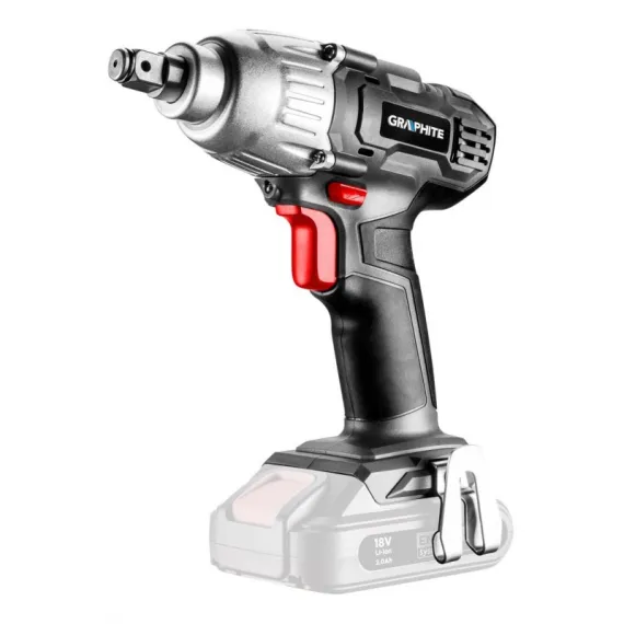 Akkus ütvecsavarozó Graphite 58g018 energy+ 18v, li-ion, 180nm, akku nélkül