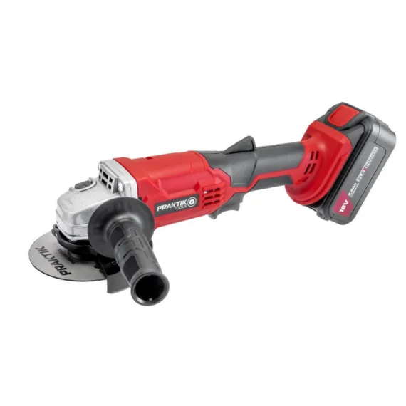 Akkus sarokcsiszoló Praktik Flexpower system 18v, li-ion, 115mm, akku nélkül/ ptq027