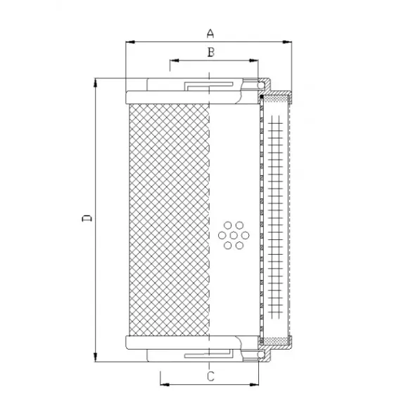 Filtrec WX453 hidraulika szűrő