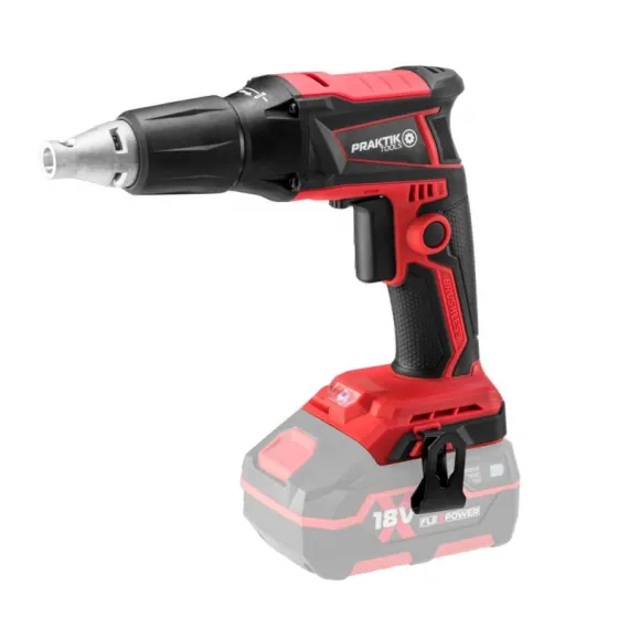 Akkus gipszkartoncsavarhúzó Praktik Flexpower system 18v-szénkefementes-akku nélkül/ ptq013