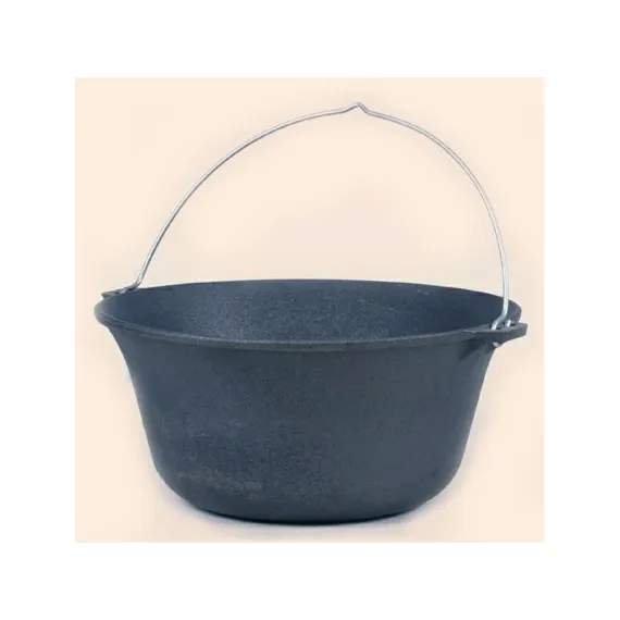 Bogrács öntöttvas 10,8 l