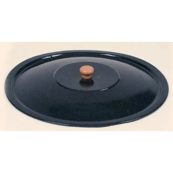 Bográcsfedő 10 l zománcozott 34 cm