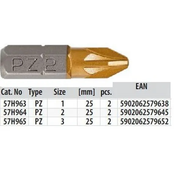 Behajtótüske Graphite 57h965 pz3/2db
