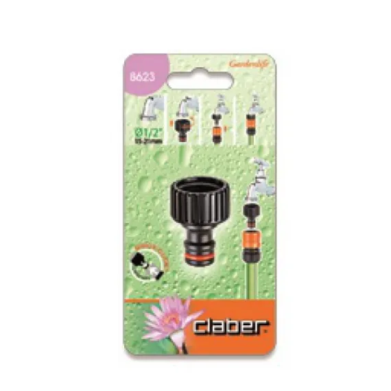 Csapcsatlakozó Claber 8623 1/2" belső menetes, blister