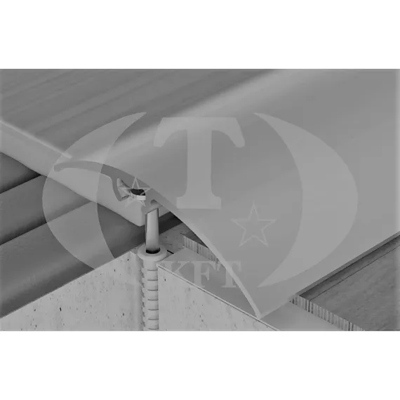Burkolatváltó rejtett rögzítő 50 mm matt ezüst 0,90 cm