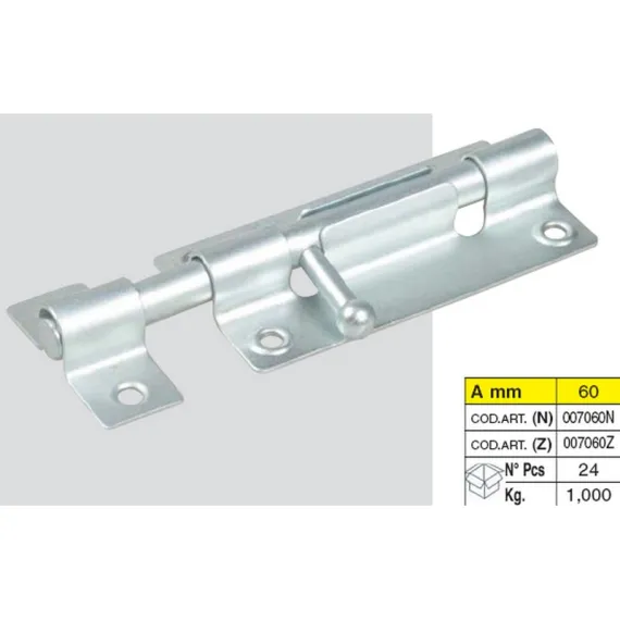 Bajonett tolózár IBFM 120 mm e/6 db