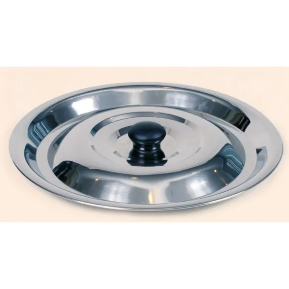 Bográcsfedő 8 l rozsdamentes 34 cm