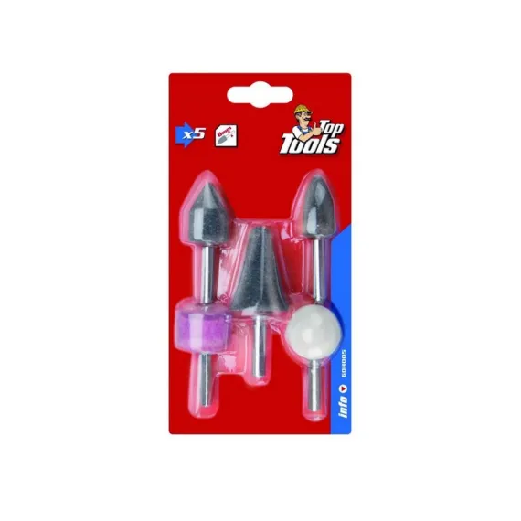 Csapos köszörűkő készlet Top Tools 60h005 5 r