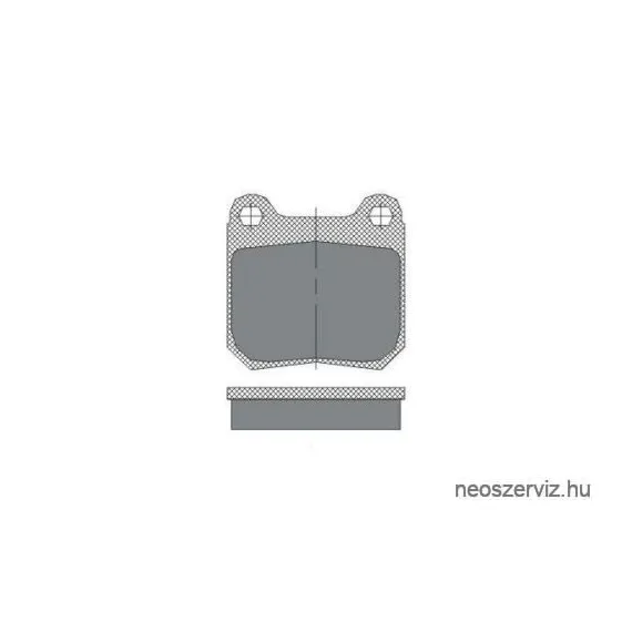 SP 162 OPEL VECTRA OMEGA HÁTSÓ FDB1117 05P334